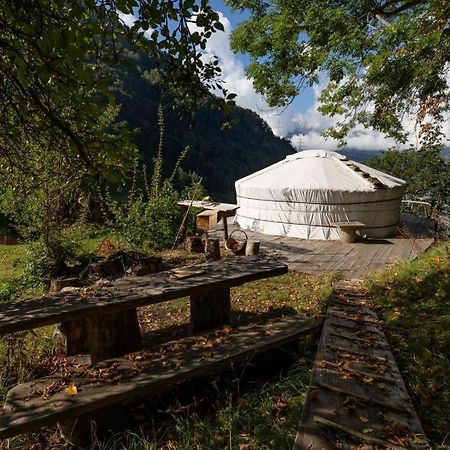 Panorama Jurte Ueber Dem Uri-See A Hotel Sisikon Kültér fotó